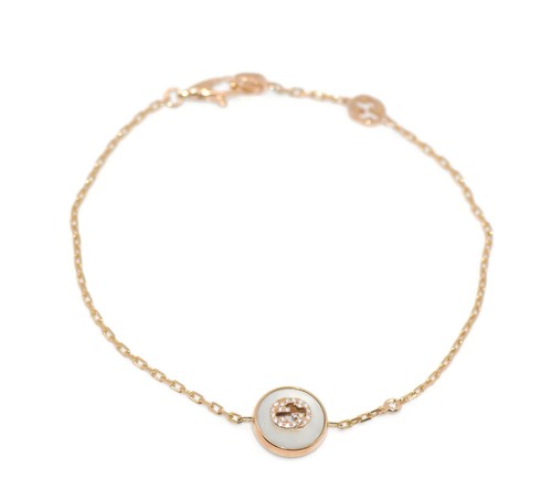 Bracciale gucci oro rosa - gucci, in