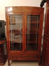 Vetrina Cristalliera Vintage Anni 30/40