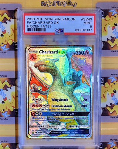 Pokemon charizard sole e - gx,