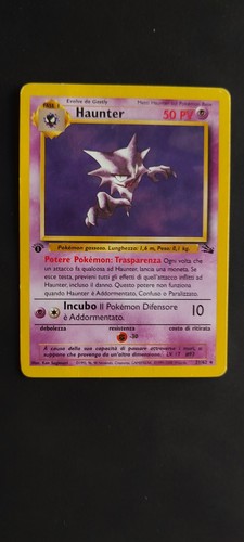 Carta pokemon haunter 62 - carta,