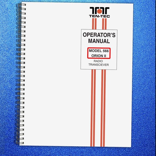 Ten tec model 566 orion - model, ii