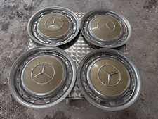SET 4 BORCHIE COPRICERCHIONI DIAMETRO 14" per MERCEDES R107 C107 W123