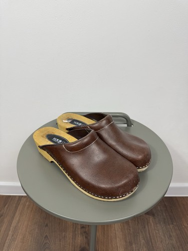 Zoccoli vintage legno - zoccoli, pelle