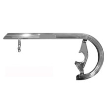 CARTER COPRICATENA PARACATENA PER BICI Carter LAMPO 46 IN ACCIAIO GRIGIO