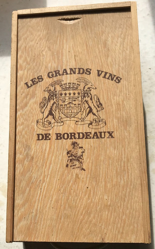 Wooden wine storage box - wooden,