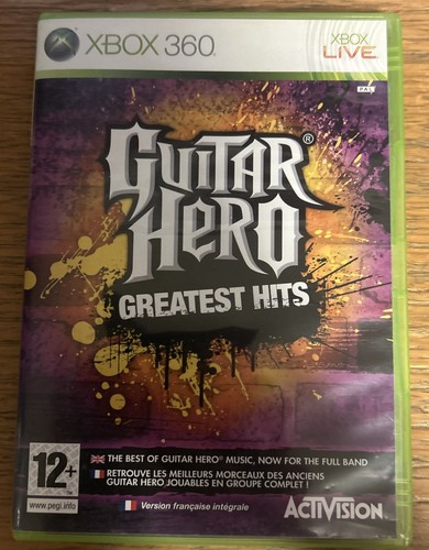 Xbox 360 guitar hero - guitar,