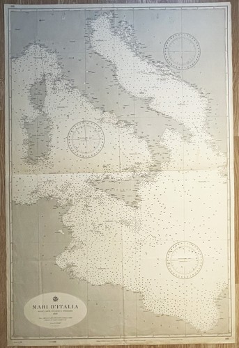 Carta nautica mari - mari, d'italia