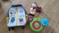 Lotto giocattoli vari Trolley Minions Batteria Chiccho Trattore Imaginarium