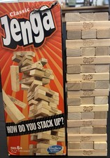 Hasbro classic jenga game - game,
