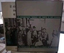 IL RISORGIMENTO ITALIANO NEL TEATRO E NEL CINEMA ed. Editalia in cofanetto