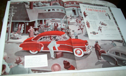 1950 chevy styleline piega - 1950,