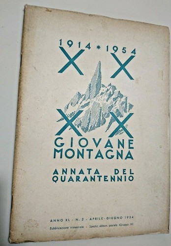 Giovane montagna rivista - giovane,