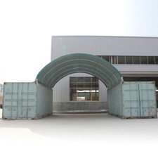 Copertura per container 6x6 m