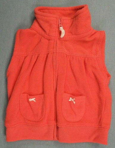 Gilet pile rosa caldo - gilet,