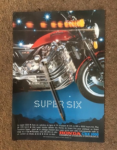 Honda cbx1000 super six - z,