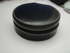 beauty case rigido nero mini bauletto porta trucco make up da viaggio, da borsa