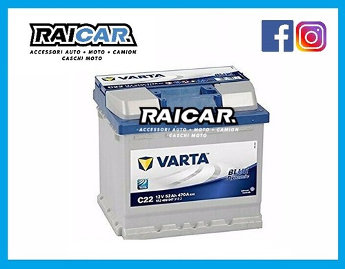 Batteria auto 52ah varta - varta, s4