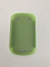 Custodia gel BlackBerry Bold Touch 9900 9930 supporto fascia paraurti verde