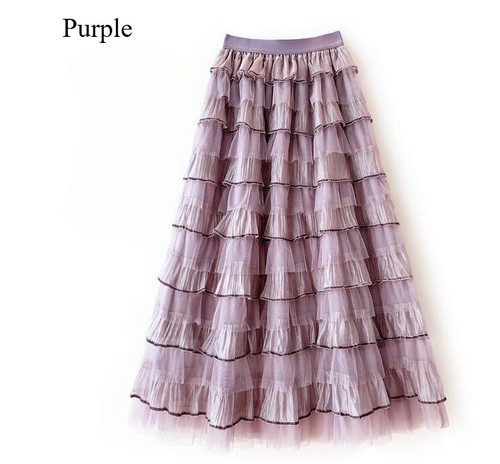 Maxi gonna donna primaverile