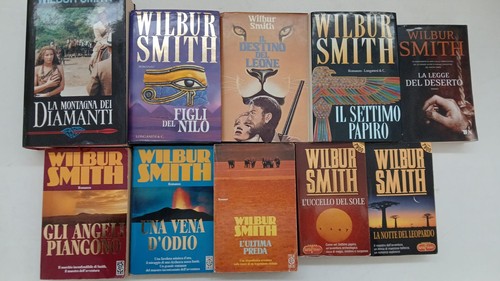Wilbur smith lotto 10 - smith, volumi