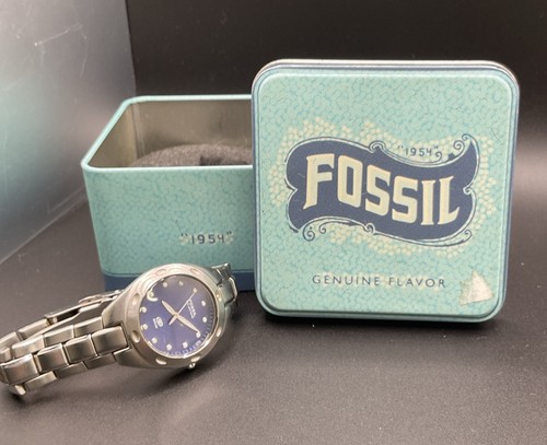 Orologio vintage fossil blue - orologio,