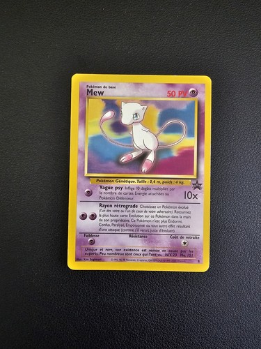 Carte pokémon mew promo - carte,