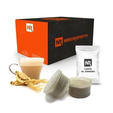 100 Cialde Capsule Caffè al Ginseng Compatibili Lavazza Espresso Point