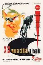 Poster Manifesto Locandina Vintage Bicicletta Ciclismo Giro Italia Fausto Coppi