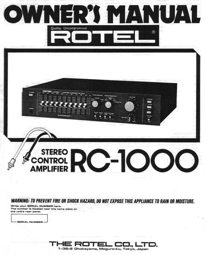 Rotel 1921 amplificatore - rc-1921,
