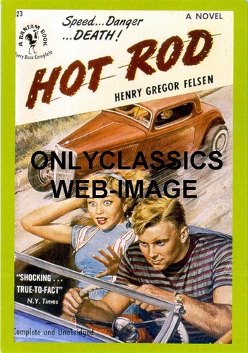 Poster hot rod - hot, racing