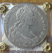 MONETA REGNO D'ITALIA COLONIA ERITREA TALLERO 1918 RARA sigillata SPL+