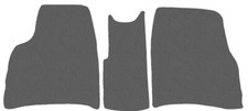 Anteriori Tappetini in Velluto per Lancia Phedra 2002-2013r 2 file di sedili, GR