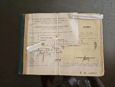 Fiat 110 F Berlina 500 Libretto Circolazione E Complementare 16/06/1967