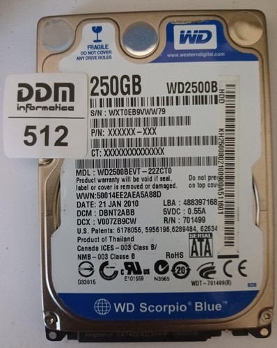 Pcb per wd2500bevt - pcb, wd2500bevt-22zct0