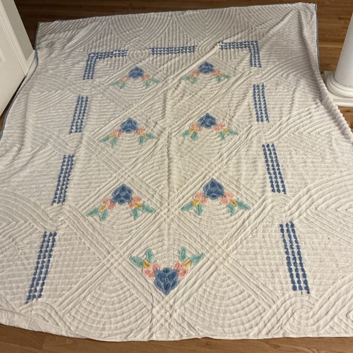 Completo copriletto vintage