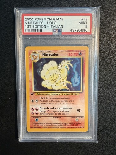 Pokemon psa 9 ninetales - 🔥,