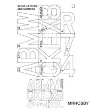 Blocco 3" Guida Lettering e