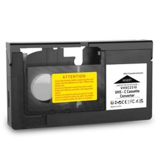 CONVERTITORE DA VHS-C A VHS - CONSENTE DI RIPRODURRE VECCHI NASTRI VIDEOCAMERA ATTRAVERSO IL VIDEO