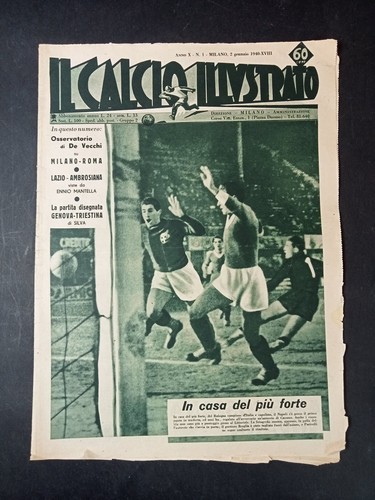 Rivista calcio illustrato - il,