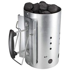 Ciminiera D’Accensione Veloce Per Carbonella Barbecue Con Accendi Fuoco
