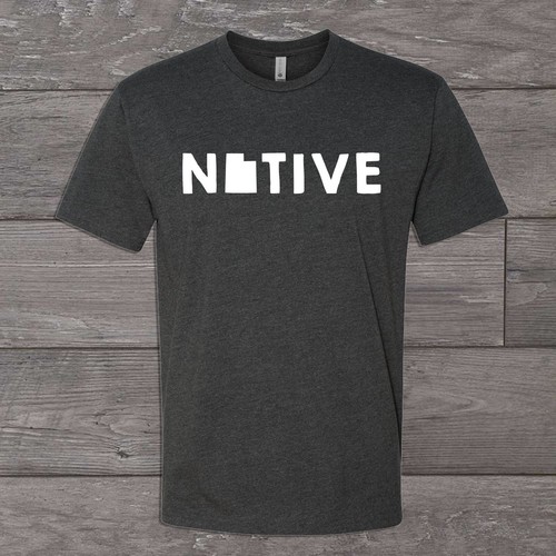 Shirt maglietta utah native - maglietta,