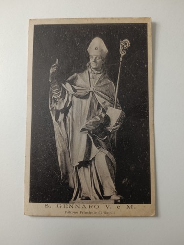Cartolina epoca san gennaro - san,