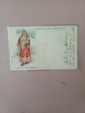 CARTOLINA  COSTUMI SARDI VIAGGIATA OSILO