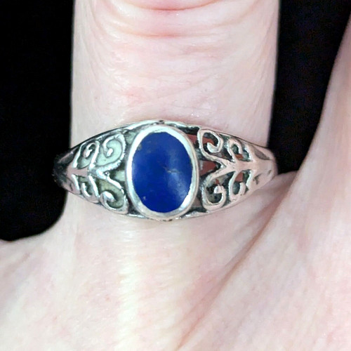 Anello fascia denim
