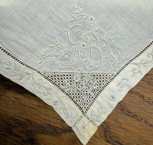 Pizzo antico fazzoletto - pizzo,