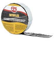 NASTRO BITUMINOSO ADESIVO ANTICORROSIVO CON FILM HDPE NERO H 50 mm x 10 m BITUFL