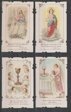 QUATTRO  SANTINI ORIGINALI D'EPOCA PRIMI '900 - FOTO - MF129236