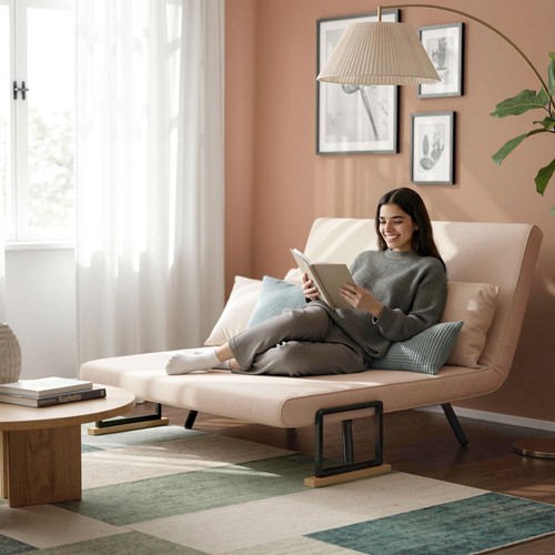 Homcom divano letto due posti - divano,