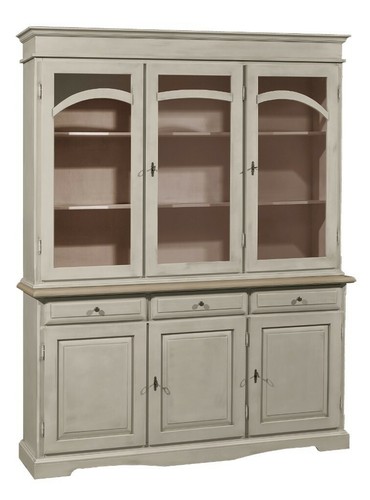 Credenza cristalliera legno - credenza,