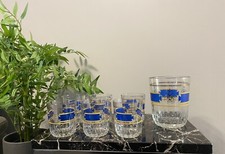 set bicchieri anni 70 made in